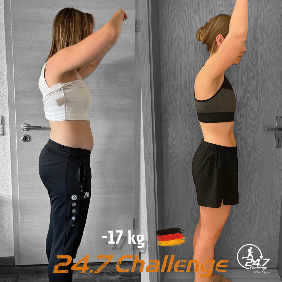 Vorher-Nachher: 17 kg abgenommen