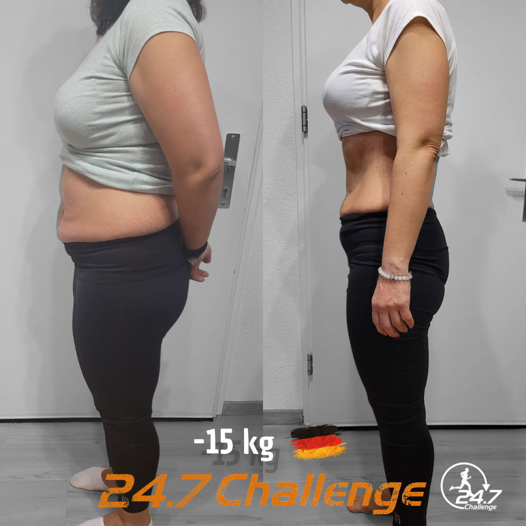 Vorher-Nachher: 15 kg abgenommen