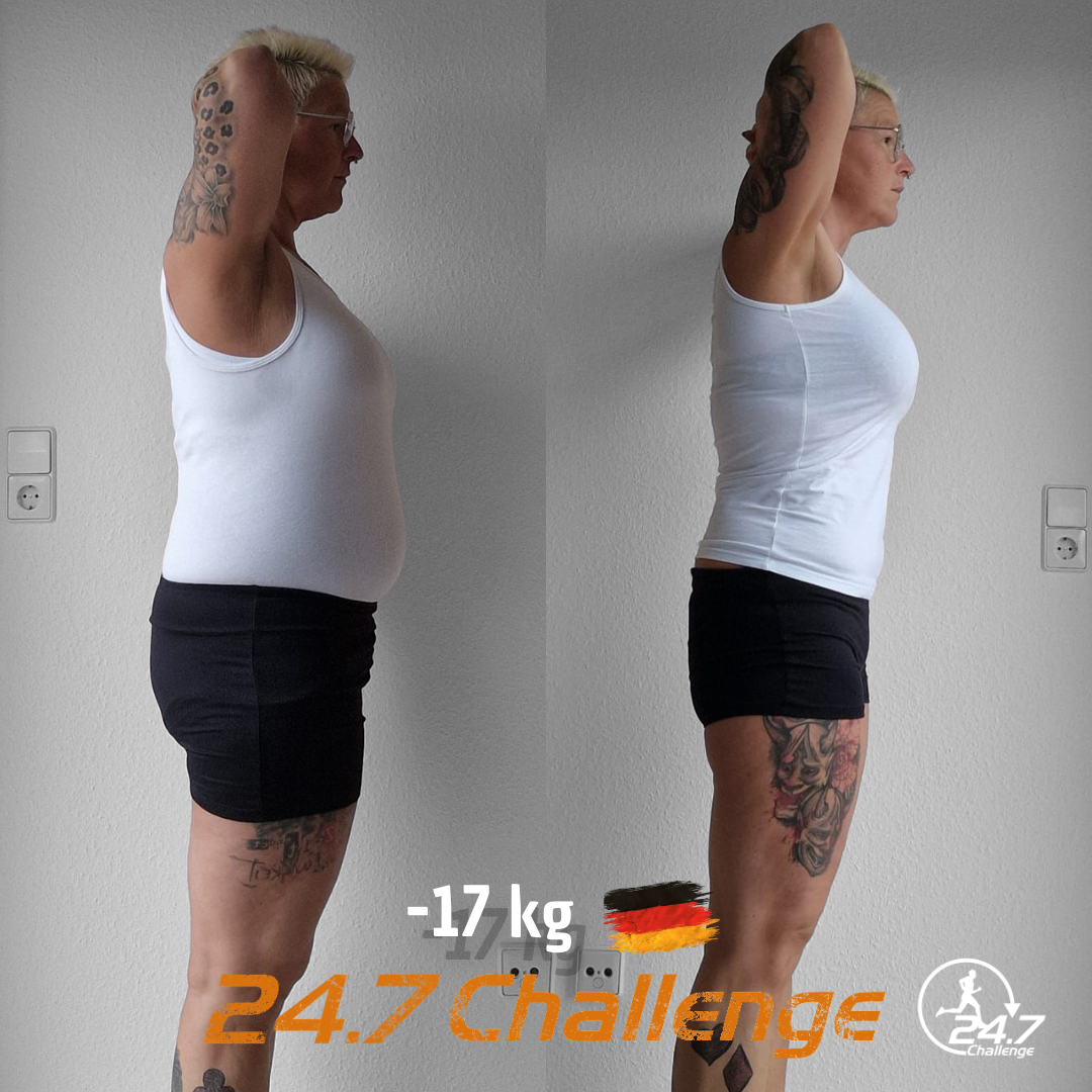 Vorher-Nachher: 17 kg abgenommen